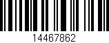 Código de barras (EAN, GTIN, SKU, ISBN): '14467862'