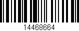 Código de barras (EAN, GTIN, SKU, ISBN): '14468664'