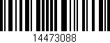 Código de barras (EAN, GTIN, SKU, ISBN): '14473088'