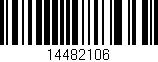 Código de barras (EAN, GTIN, SKU, ISBN): '14482106'