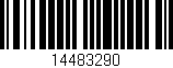Código de barras (EAN, GTIN, SKU, ISBN): '14483290'