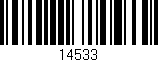 Código de barras (EAN, GTIN, SKU, ISBN): '14533'