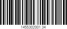 Código de barras (EAN, GTIN, SKU, ISBN): '1455302001.34'