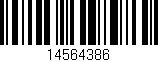 Código de barras (EAN, GTIN, SKU, ISBN): '14564386'