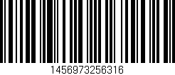 Código de barras (EAN, GTIN, SKU, ISBN): '1456973256316'