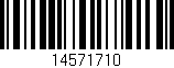 Código de barras (EAN, GTIN, SKU, ISBN): '14571710'