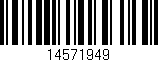 Código de barras (EAN, GTIN, SKU, ISBN): '14571949'