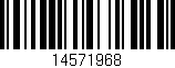 Código de barras (EAN, GTIN, SKU, ISBN): '14571968'