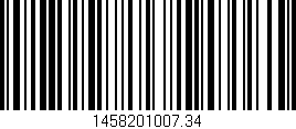 Código de barras (EAN, GTIN, SKU, ISBN): '1458201007.34'