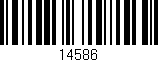 Código de barras (EAN, GTIN, SKU, ISBN): '14586'