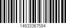 Código de barras (EAN, GTIN, SKU, ISBN): '14633367584'