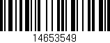 Código de barras (EAN, GTIN, SKU, ISBN): '14653549'