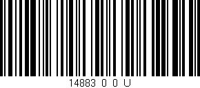 Código de barras (EAN, GTIN, SKU, ISBN): '14883_0_0_U'