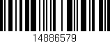 Código de barras (EAN, GTIN, SKU, ISBN): '14886579'