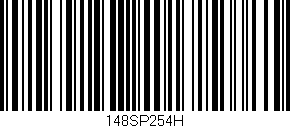 Código de barras (EAN, GTIN, SKU, ISBN): '148SP254H'