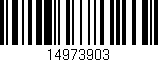 Código de barras (EAN, GTIN, SKU, ISBN): '14973903'