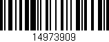 Código de barras (EAN, GTIN, SKU, ISBN): '14973909'