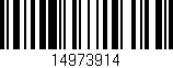 Código de barras (EAN, GTIN, SKU, ISBN): '14973914'