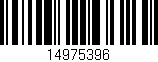 Código de barras (EAN, GTIN, SKU, ISBN): '14975396'