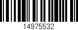 Código de barras (EAN, GTIN, SKU, ISBN): '14975532'