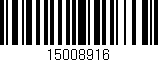 Código de barras (EAN, GTIN, SKU, ISBN): '15008916'
