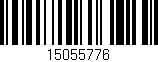 Código de barras (EAN, GTIN, SKU, ISBN): '15055776'