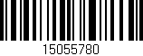 Código de barras (EAN, GTIN, SKU, ISBN): '15055780'