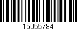 Código de barras (EAN, GTIN, SKU, ISBN): '15055784'