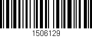 Código de barras (EAN, GTIN, SKU, ISBN): '1506129'