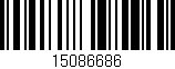Código de barras (EAN, GTIN, SKU, ISBN): '15086686'