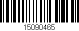 Código de barras (EAN, GTIN, SKU, ISBN): '15090465'