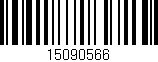 Código de barras (EAN, GTIN, SKU, ISBN): '15090566'