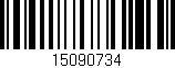 Código de barras (EAN, GTIN, SKU, ISBN): '15090734'