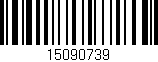 Código de barras (EAN, GTIN, SKU, ISBN): '15090739'