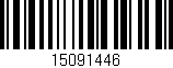 Código de barras (EAN, GTIN, SKU, ISBN): '15091446'
