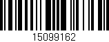 Código de barras (EAN, GTIN, SKU, ISBN): '15099162'