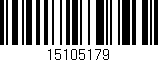 Código de barras (EAN, GTIN, SKU, ISBN): '15105179'