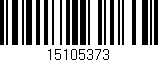 Código de barras (EAN, GTIN, SKU, ISBN): '15105373'