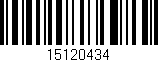 Código de barras (EAN, GTIN, SKU, ISBN): '15120434'