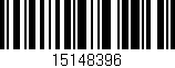 Código de barras (EAN, GTIN, SKU, ISBN): '15148396'