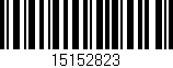 Código de barras (EAN, GTIN, SKU, ISBN): '15152823'