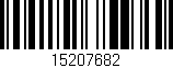 Código de barras (EAN, GTIN, SKU, ISBN): '15207682'