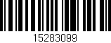 Código de barras (EAN, GTIN, SKU, ISBN): '15283099'
