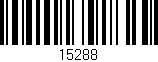 Código de barras (EAN, GTIN, SKU, ISBN): '15288'