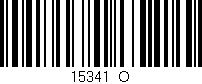 Código de barras (EAN, GTIN, SKU, ISBN): '15341_O'