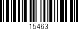 Código de barras (EAN, GTIN, SKU, ISBN): '15463'