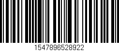 Código de barras (EAN, GTIN, SKU, ISBN): '1547896528922'