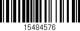 Código de barras (EAN, GTIN, SKU, ISBN): '15484576'