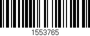 Código de barras (EAN, GTIN, SKU, ISBN): '1553765'