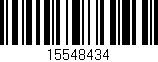 Código de barras (EAN, GTIN, SKU, ISBN): '15548434'